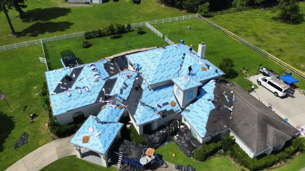 Residential Roof Replacement Montgomery Tx Before