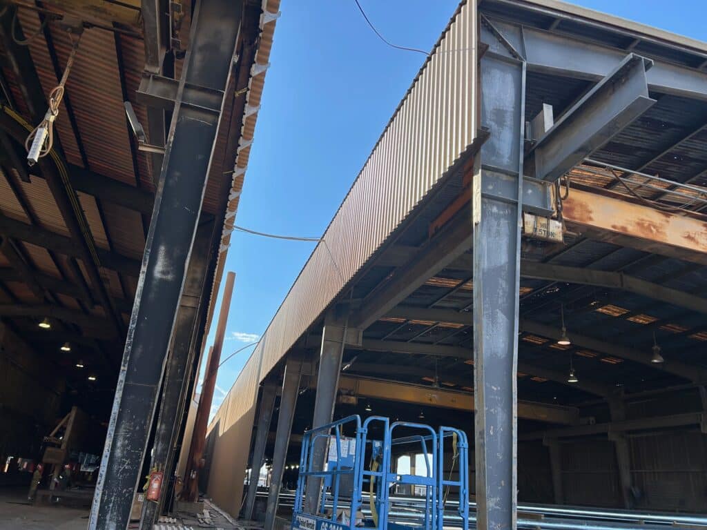 Valmont industrial roofing